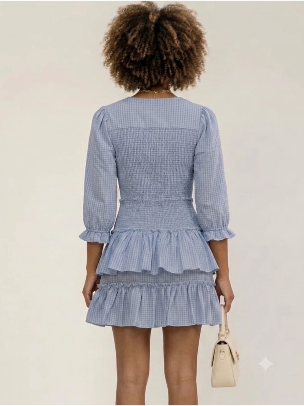 NWOT Ruffle mini dress - Picture 2 of 6